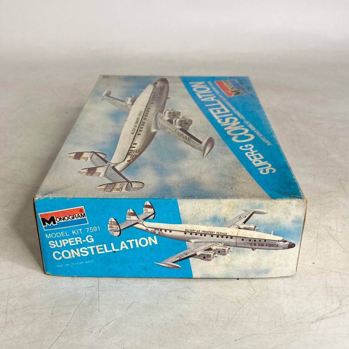 未組立　現状品　プラモデル　MONOGRAM　モノグラム　SUPER-G　CONSTELLATION　KIT7591　U.S.AIR FORCE_画像2