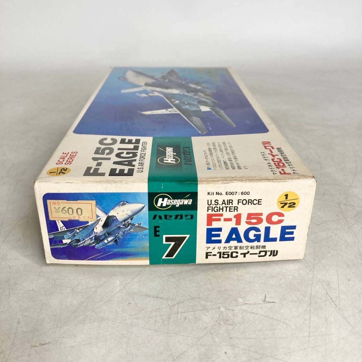 未組立　現状品　プラモデル　Hasegawa　ハセガワ　F-15C EAGLE　イーグル　マクドネル ダグラス　アメリカン空軍制空戦闘機　1/72_画像5