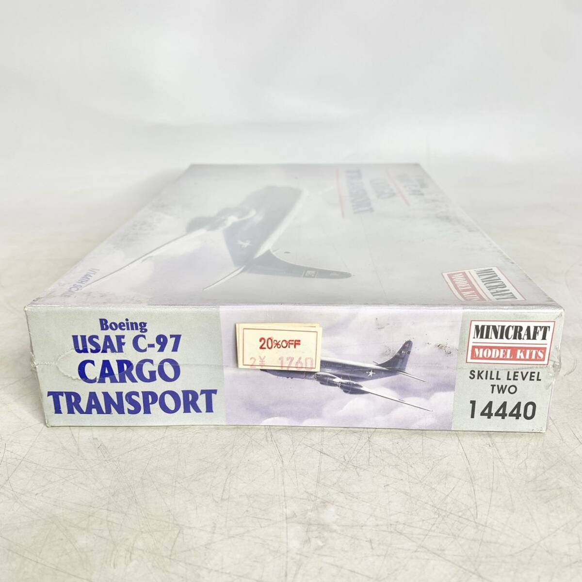 未開封 MINICRAFT 1/144 ボーイング C-97 アメリカ空軍 輸送機 Boeing USAF CARGO TRANSPORT プラモデル 14440_画像4