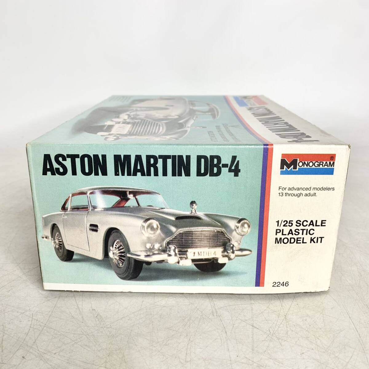 未組立 モノグラム MONOGRAM 1/25 アストンマーティン DB-4 ASTON MARTIN プラモデル 2246 現状品_画像4