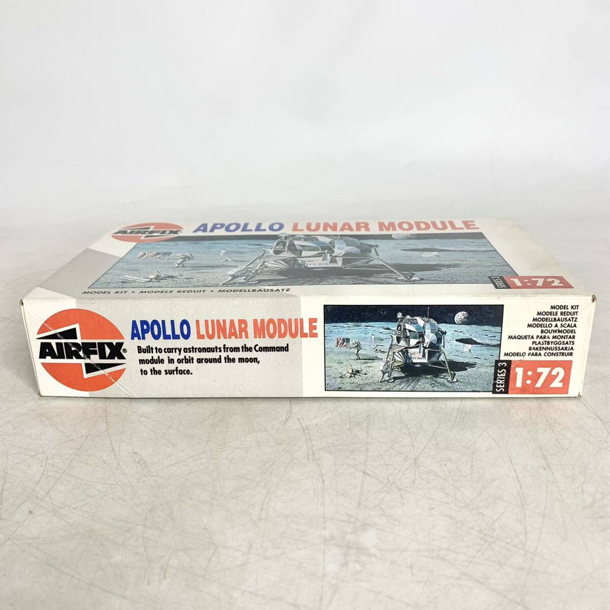 未組立 AIRFIX エアフィックス 1/72 アポロ月着陸船 APOLLO LUNAR MODULE 宇宙船 プラモデル 03013 現状品_画像2