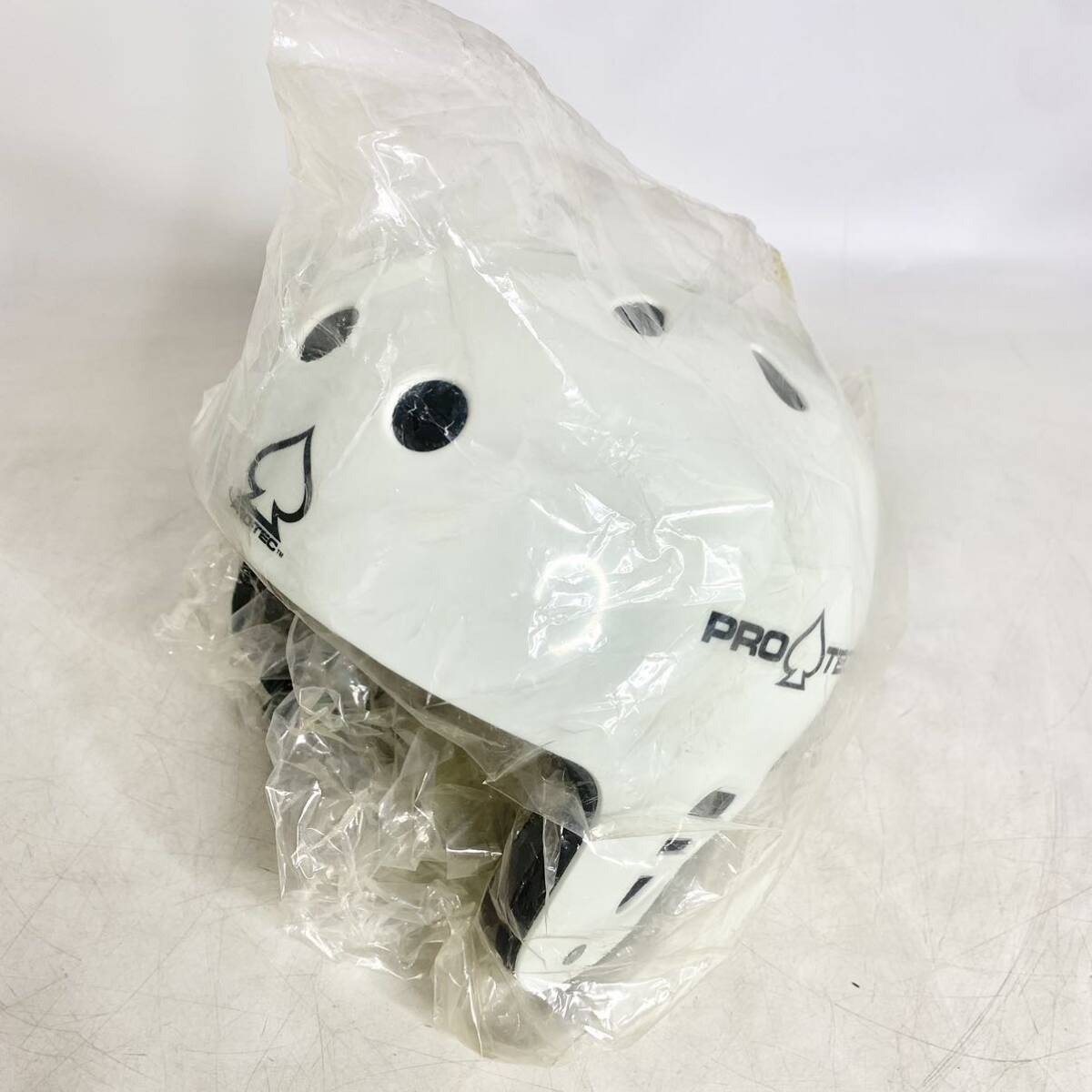 PROTEC　プロテック　ヘルメット　ホワイト　S / M　53～56cm　スケート　スケボー　パーク　ストリート　1385_画像9