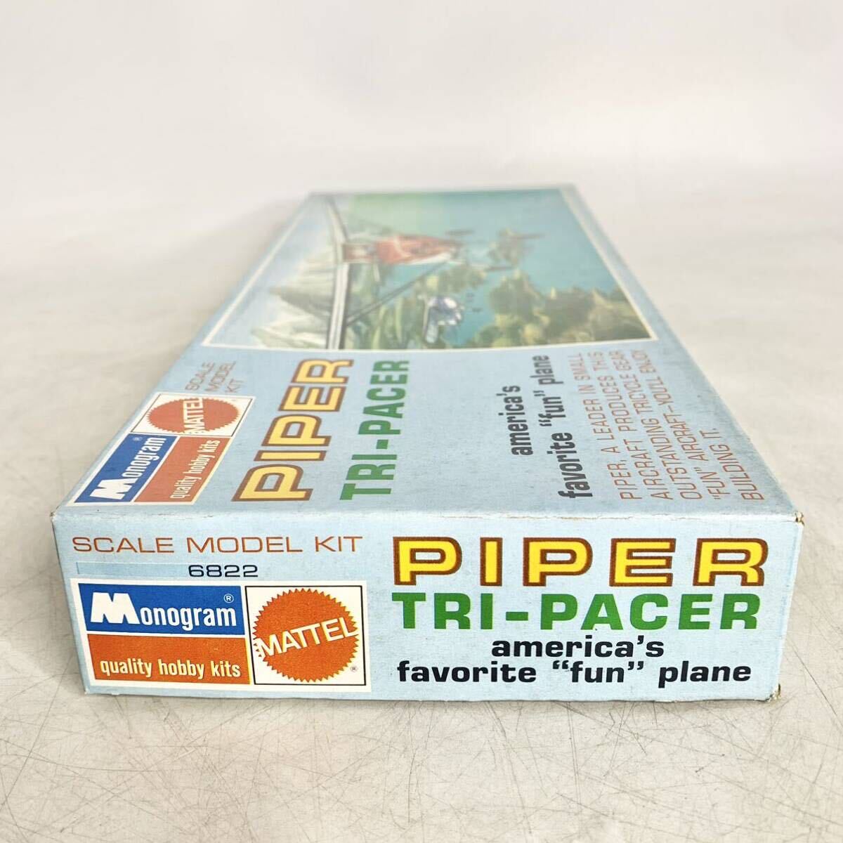 未組立 Mattel MONOGRAM パイパー トライペーサー PIPER TRI-PACER プラモデル マテル モノグラム 6822 現状品_画像5