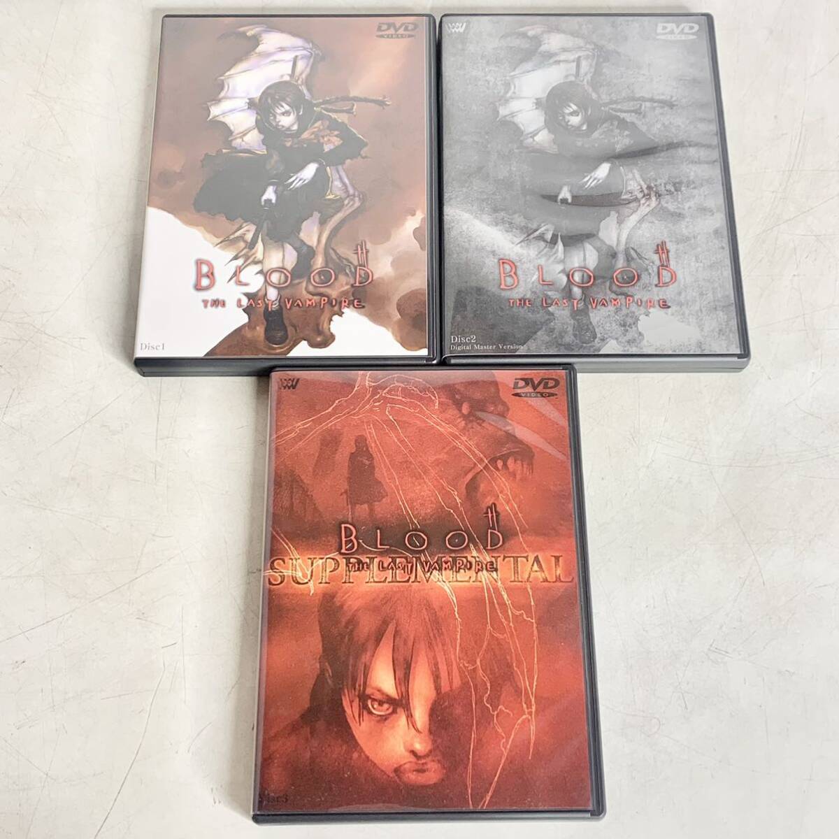 BLOOD THE LAST VAMPIRE COMPLETE BOX DVD 3枚組 初回限定生産 特典付 セット ブラッド コンプリートBOX_画像5