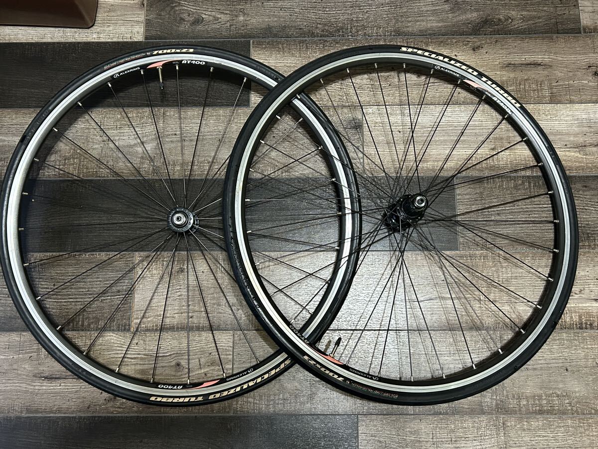 良品 ★ALEXRIMS AT400 622x14 ★Specialized スペシャライズド Hub/Turbo Sport ★DT SWISS SPOKES ☆S-WORKS VINTAGE RARE 品多数出品中の画像1