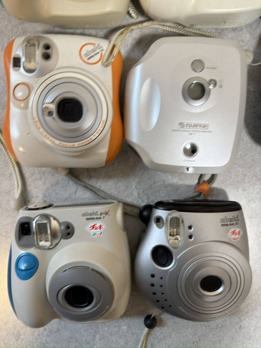 FUJIFILM 富士フイルム instax インスタントカメラ まとめて11台セット 動作未確認_画像2