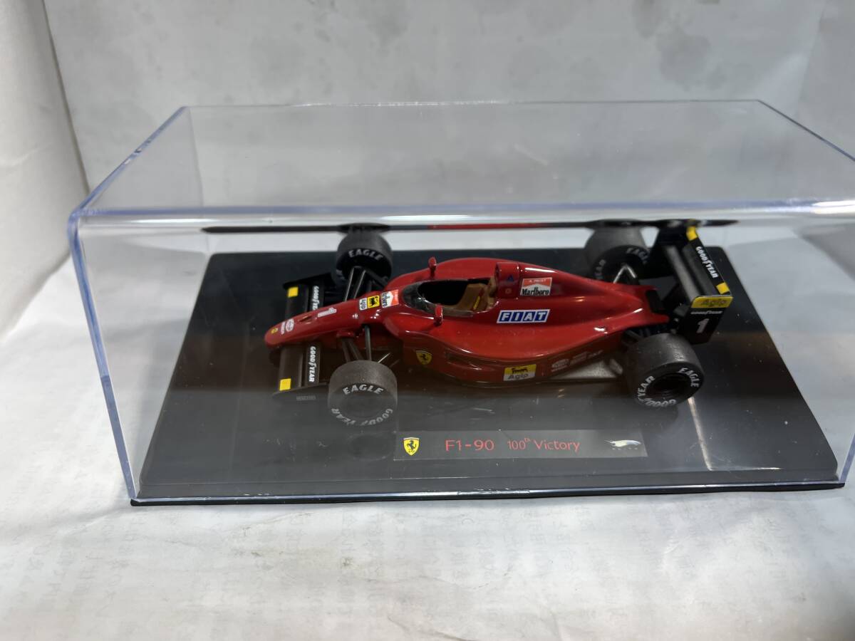 マテル エリート 1/43 Ferrari フェラーリ F1−90 A.Prost プロスト 100 Ferrari Victory の画像2