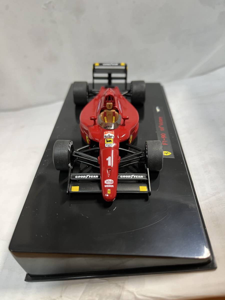 マテル エリート 1/43 Ferrari フェラーリ F1−90 A.Prost プロスト 100 Ferrari Victory の画像3