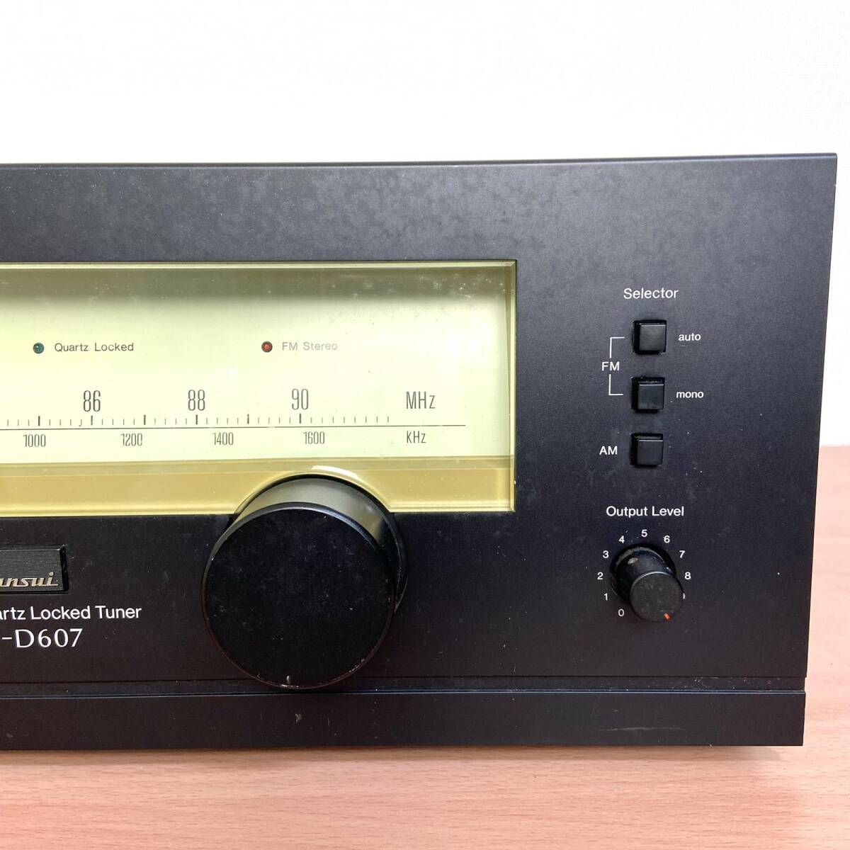 【中古】Sansui サンスイ TU-D607 チューナー Y268の画像7