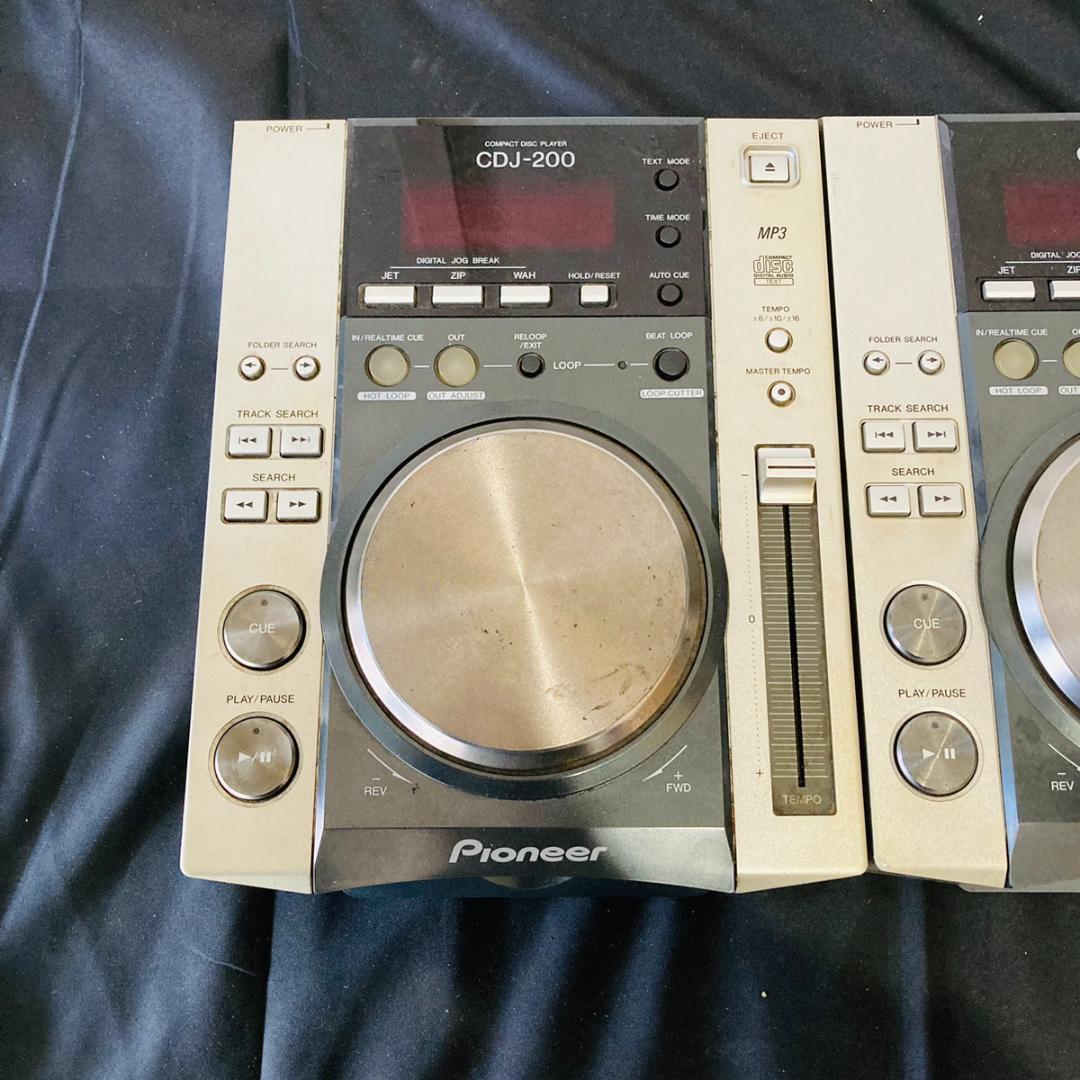 [A4244_1]2 pcs summarize Pioneer DJ Pioneer CDJ-200 CDJ DJ for CD player 