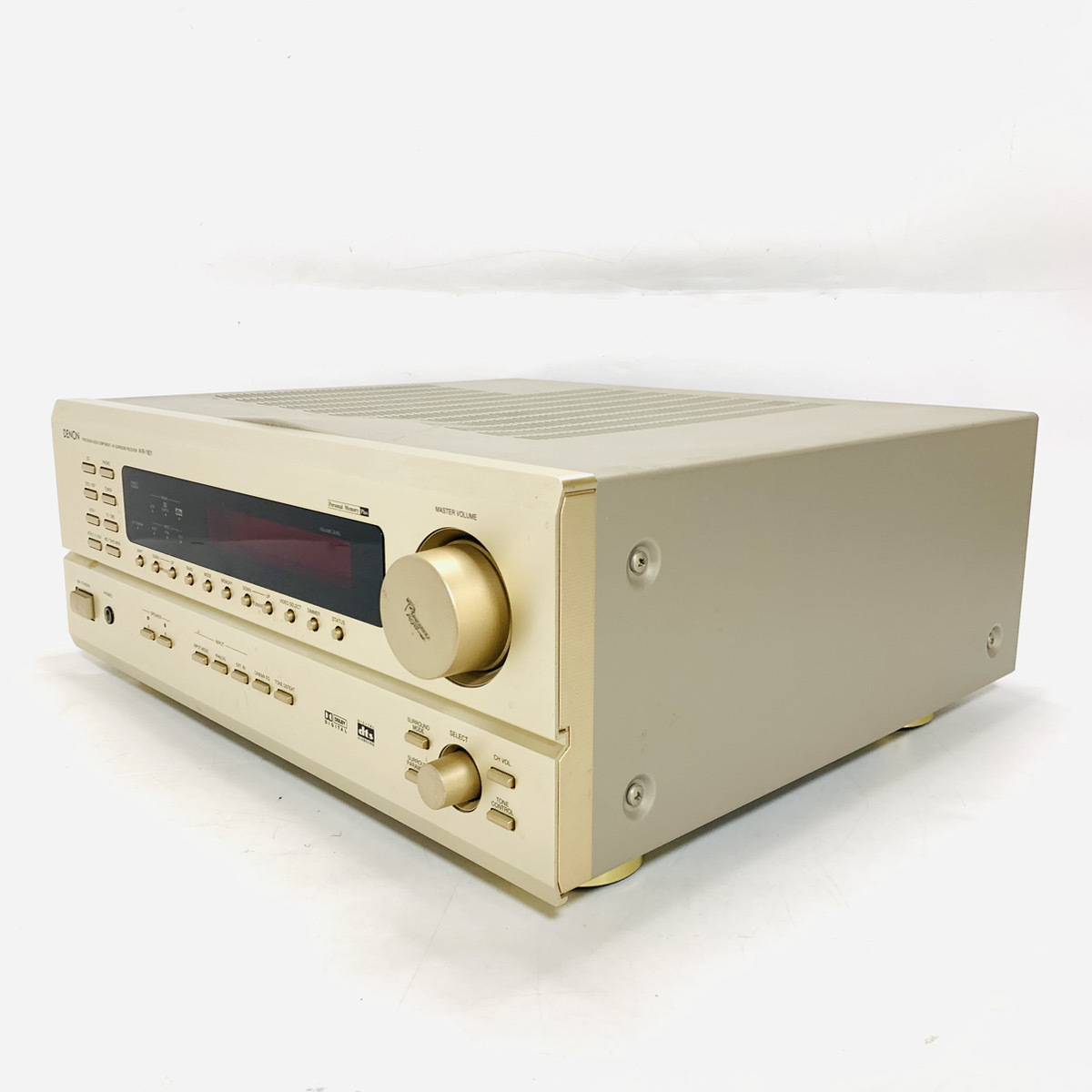 [A3987_3] Denon ten on электро- звук DENON AVR-1801 AV Surround ресивер усилитель Dolby Digital соответствует virtual Surround установка 