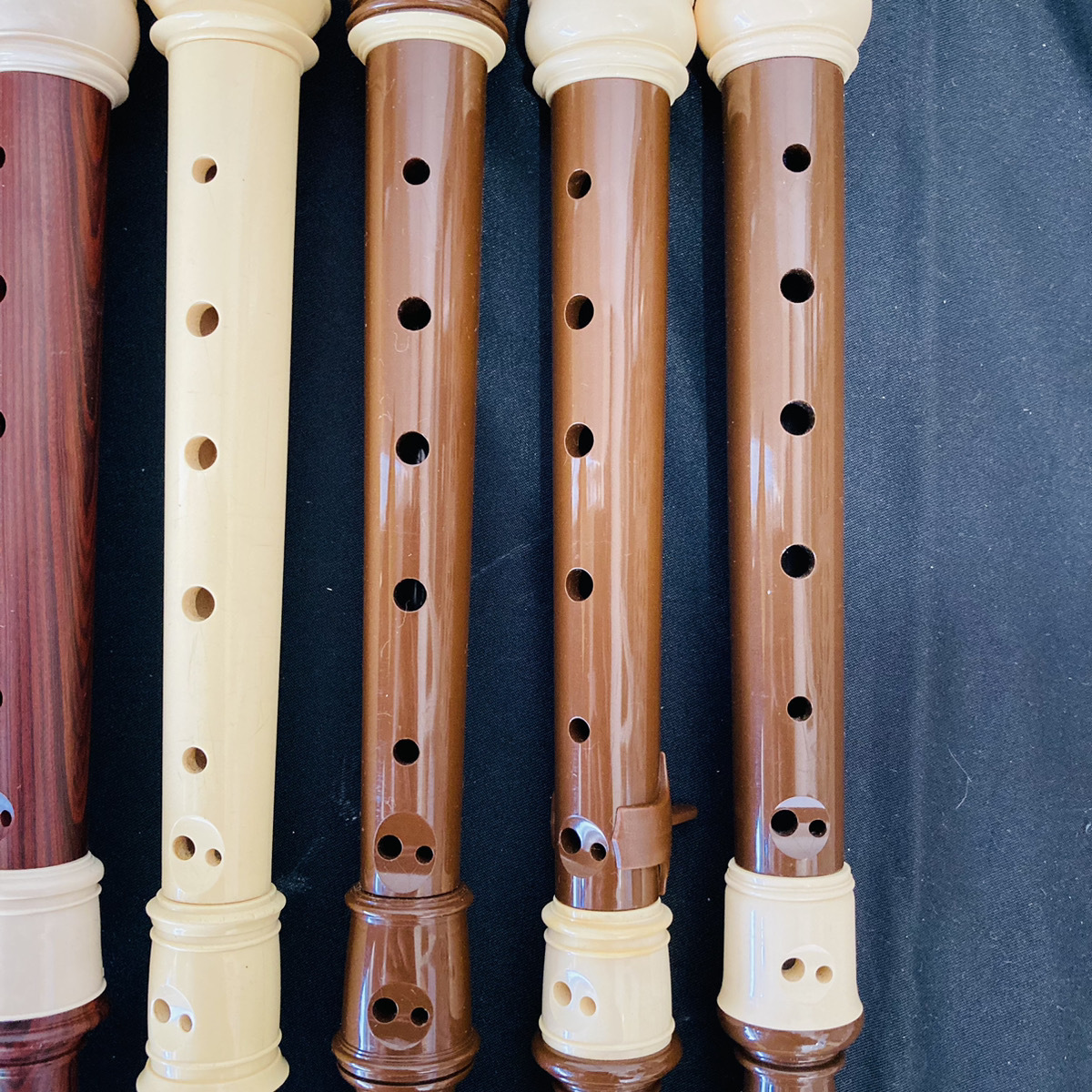 [A4251_6] продажа комплектом YAMAHA Yamaha сопрано блок-флейта суммировать ученик начальной школы . индустрия введение тренировка хобби музыка музыкальные инструменты длина дудка 