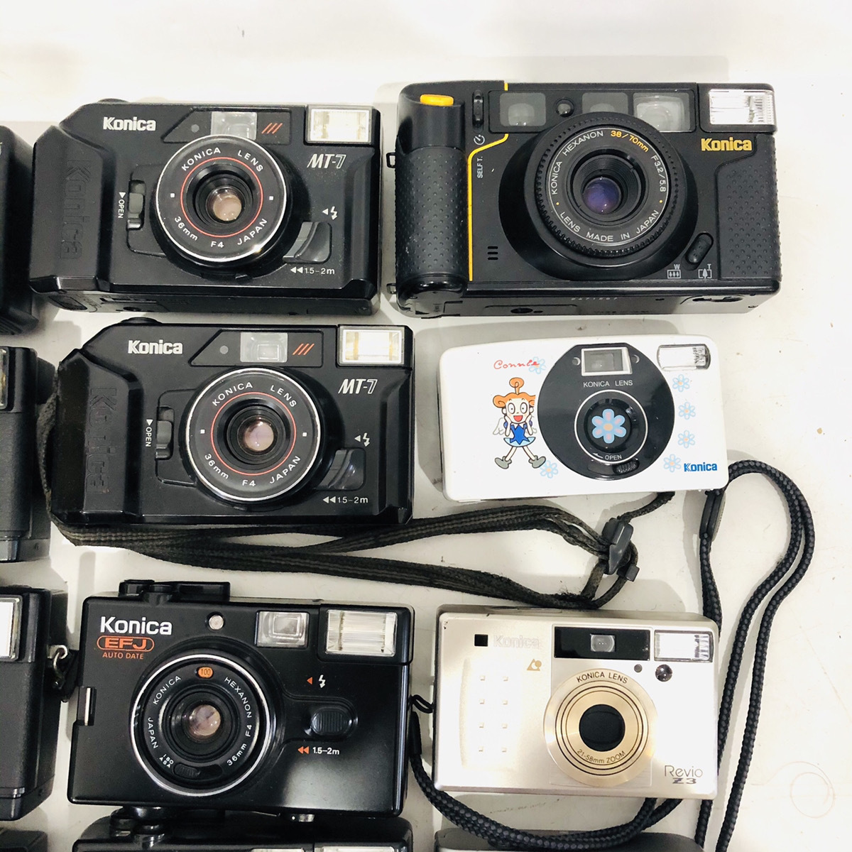 【R1245】KONICA コニカ フィルムカメラ コンパクトカメラ 大量 まとめ売り C35 EFD C35AF AF2 MT-7 EFJ MR.70 Revio_画像6