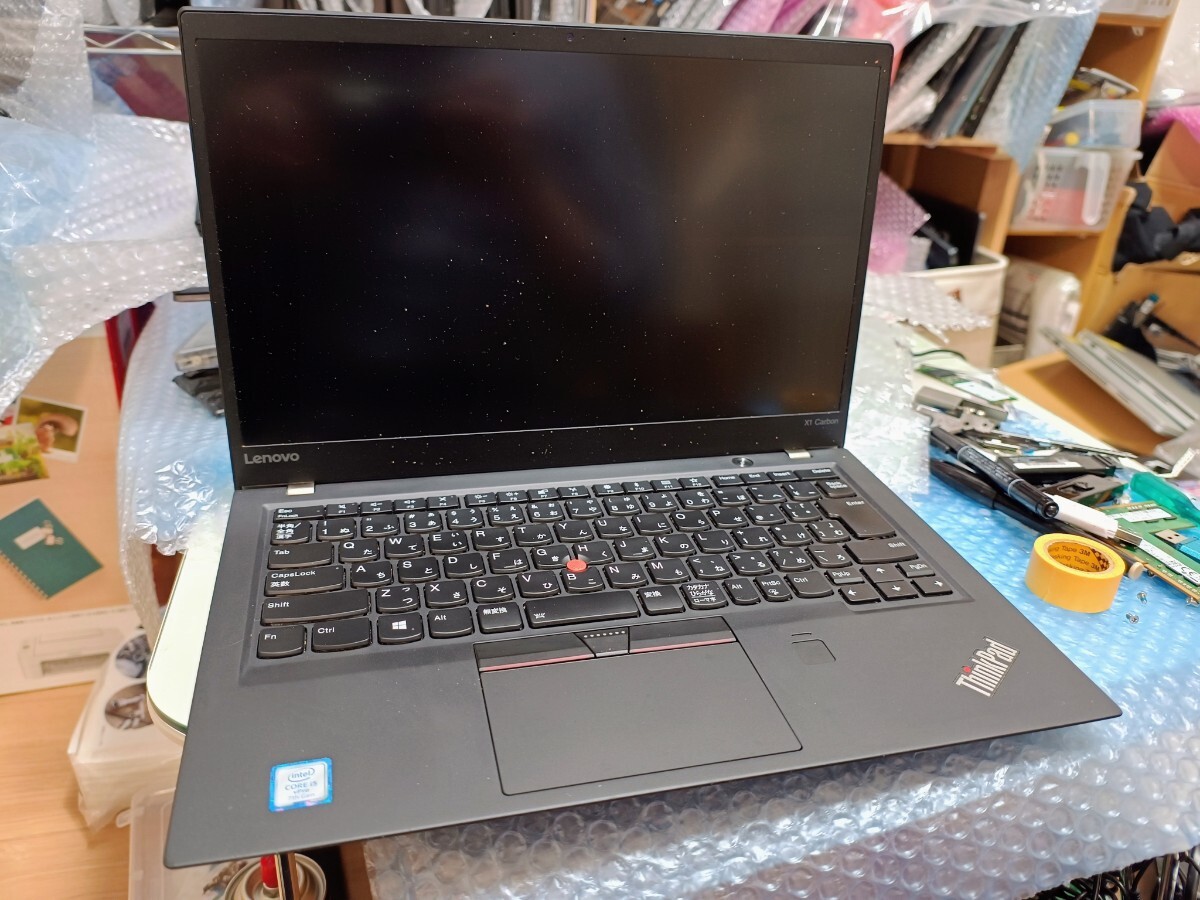 Lenovo Thinkpad X1 Carbon 5th/CPU Core i5-7300U/メモリ 16GB/SSDなし/OSなし_画像1