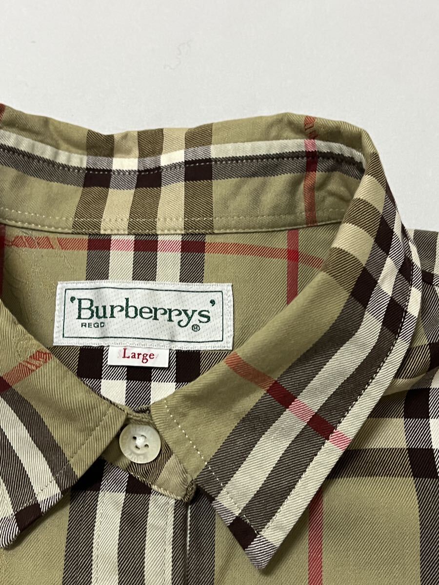 Burberry's バーバリー ノバチェック 長袖チェックシャツ _画像4