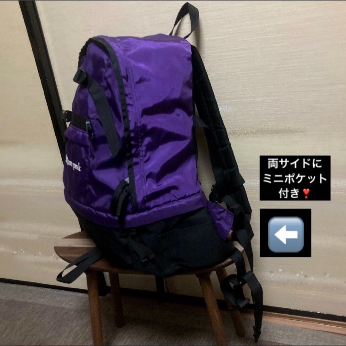 1点限り 希少品 廃盤品 最高級品 入手困難品 激レア snow peak ＊ スノーピーク キャンプ バックパック リュック