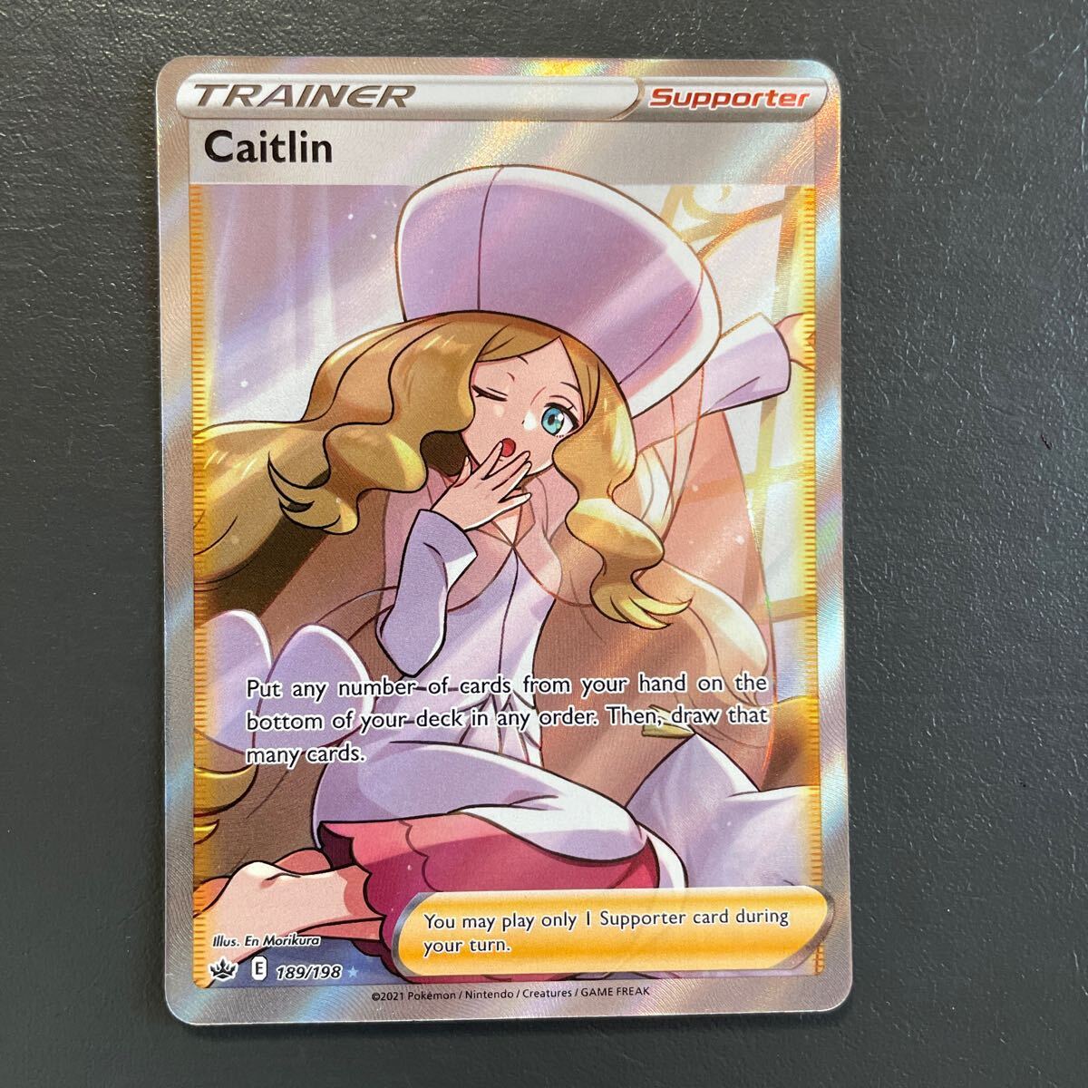 英語版 正規品 カトレア 189/198 SR ポケモンカードゲーム　Pokemon Caitlin