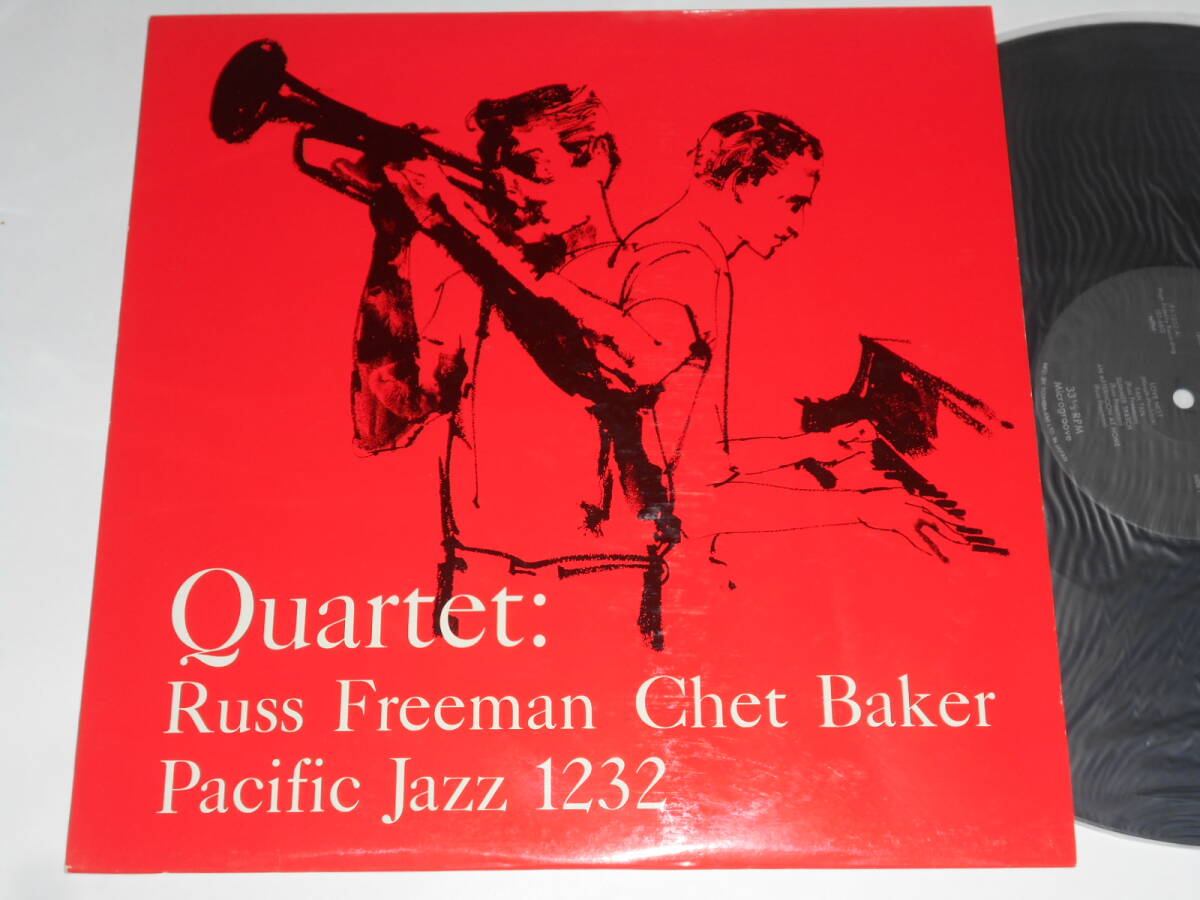 Quartet: Russ Freeman,Chet Baker（Pacific Jazz日本盤）_画像1