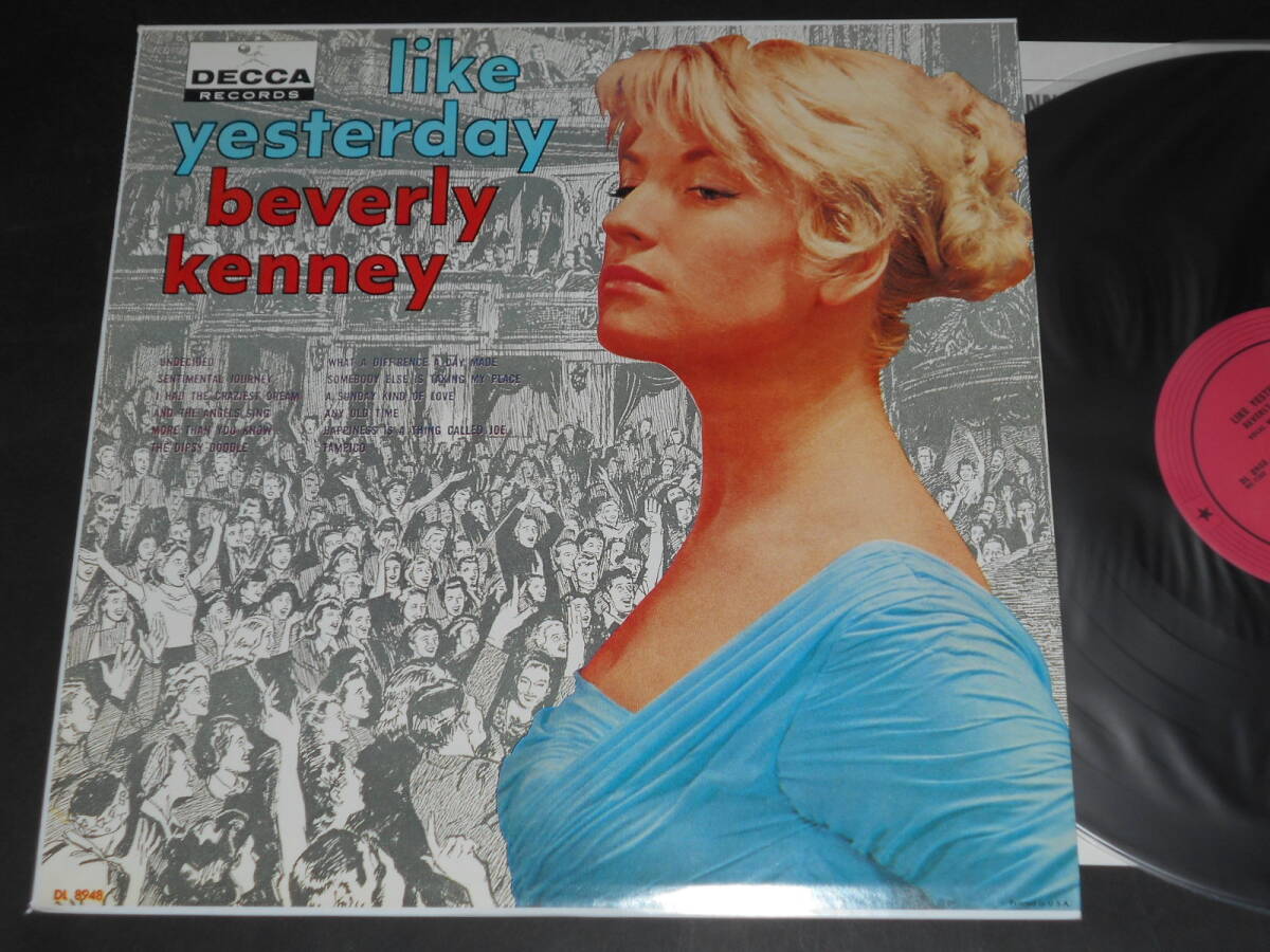 Like Yesterday/Beverly Kenney（Decca日本盤 M&M再発）_画像1