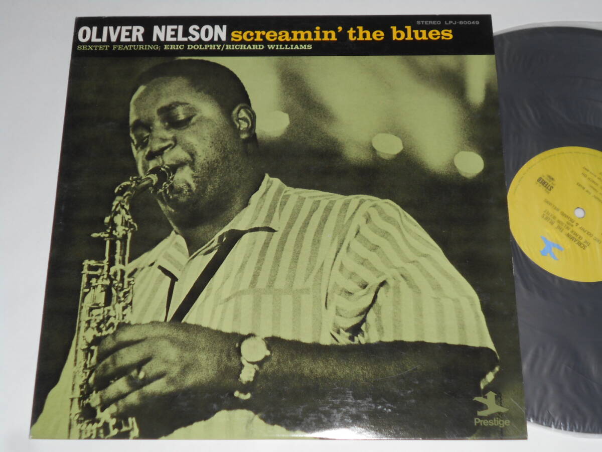 Eric Dolphy参加！Screamin ’ The Blues/Oliver Nelson（New Jazz日本盤）の画像1