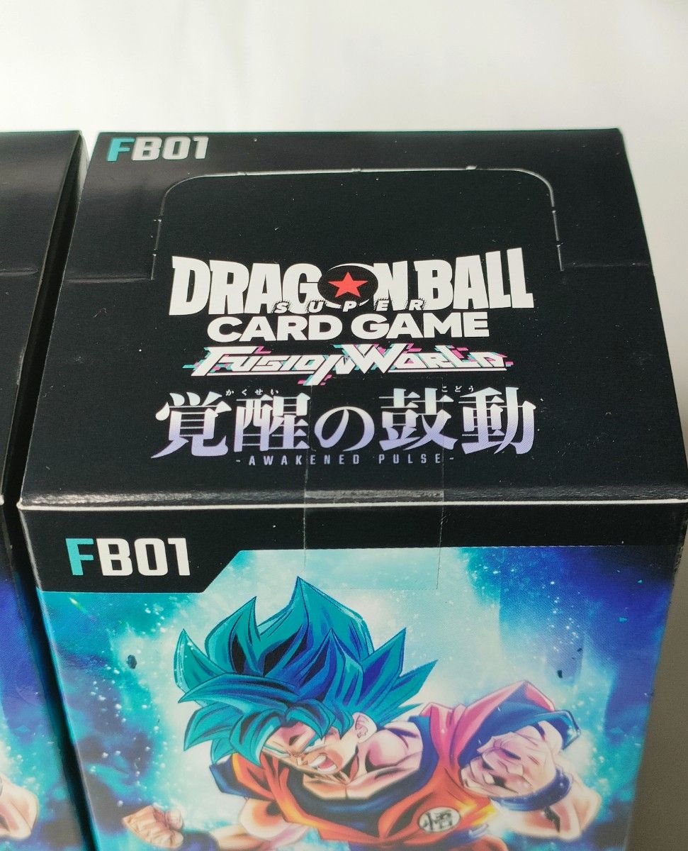 ドラゴンボール 覚醒の鼓動 2BOX テープ付き 新品未開封 ドラゴンボール 覚醒の鼓動 2BOX テープ付き 完全未開封