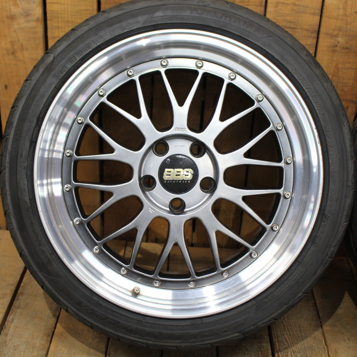 BBS LM (LM127 LM128) 18インチ 8.5J/9.5J ヨコハマ ADVAN 225/45R18 245/40R18 タイヤ ホイール 4本SET メルセデスベンツ BMW アウディ 他_画像3