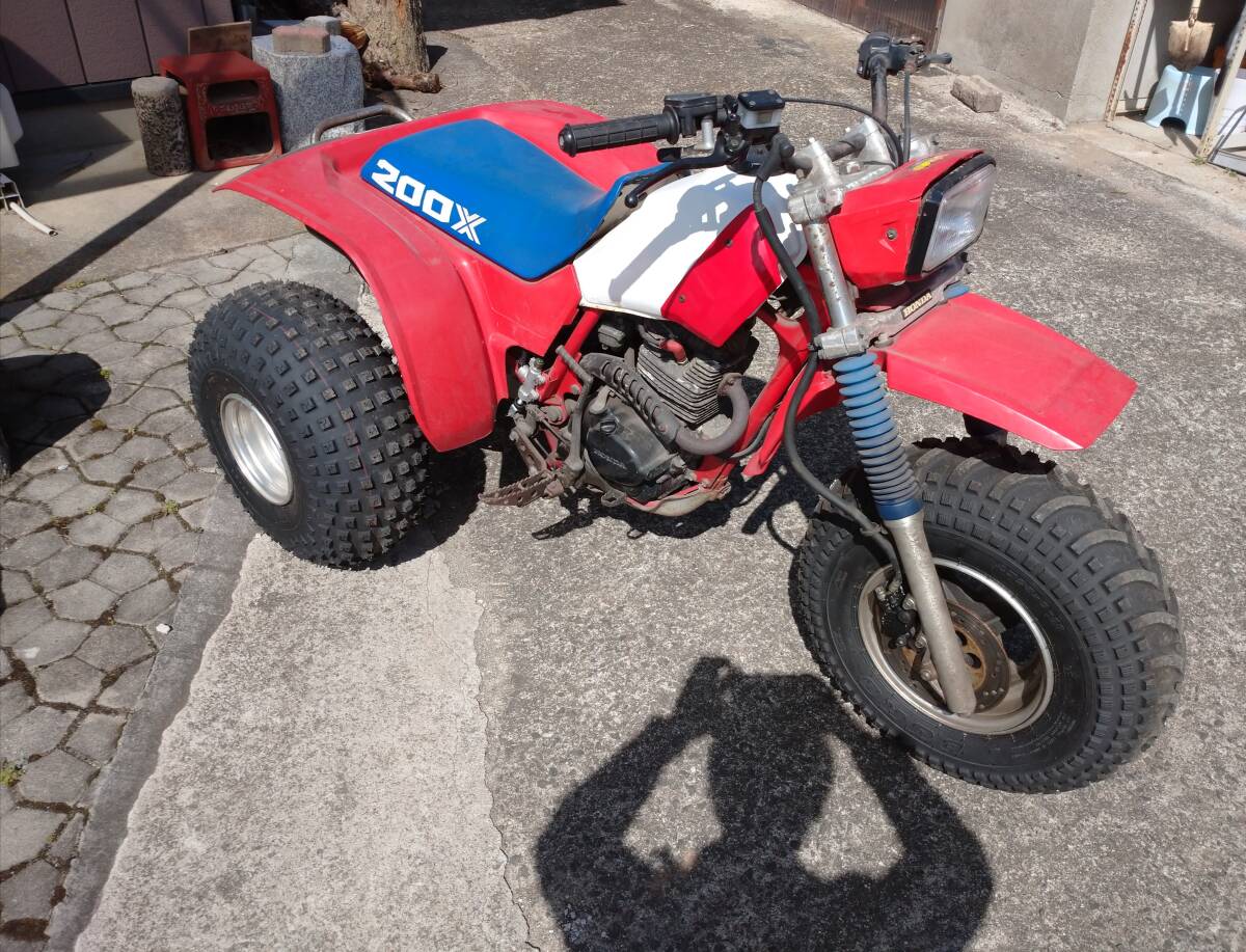  buggy trike Honda ATC200X actual work 