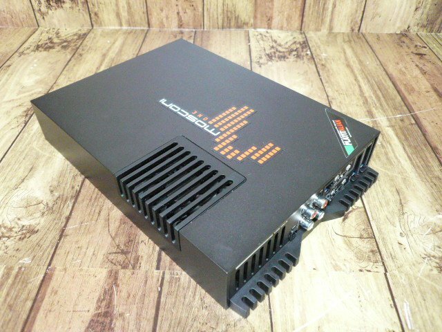 * Italy. high class name machine!... sound & power! sound out verification settled!MOSCONI Moss KONI GLADEN ONE 130.4 4ch power amplifier Car Audio for control /R286