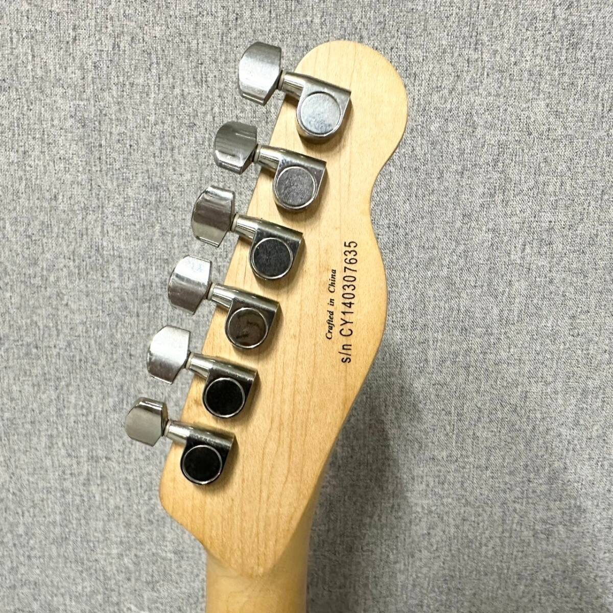 1円~【ソフトケース付き】スクワイヤー Squier by Fender Affinity Series TELE テレキャスター エレキギター 弦楽器 付属品あり G114784_画像9