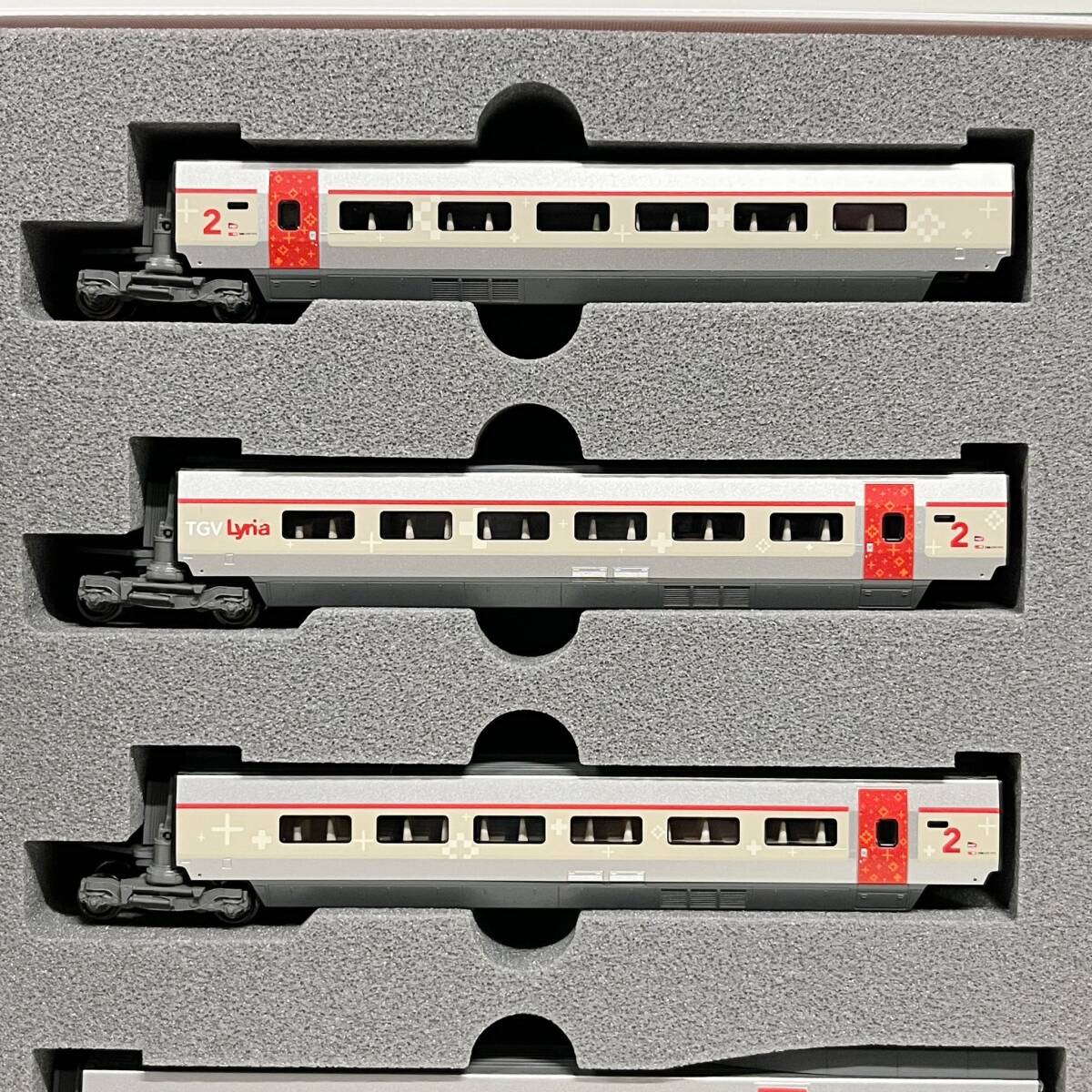 1円~【動作未確認】カトー KATO 10-1325 スイス連邦鉄道 TGV Lyria リリア 10両セット Nゲージ 鉄道模型 HM_画像8