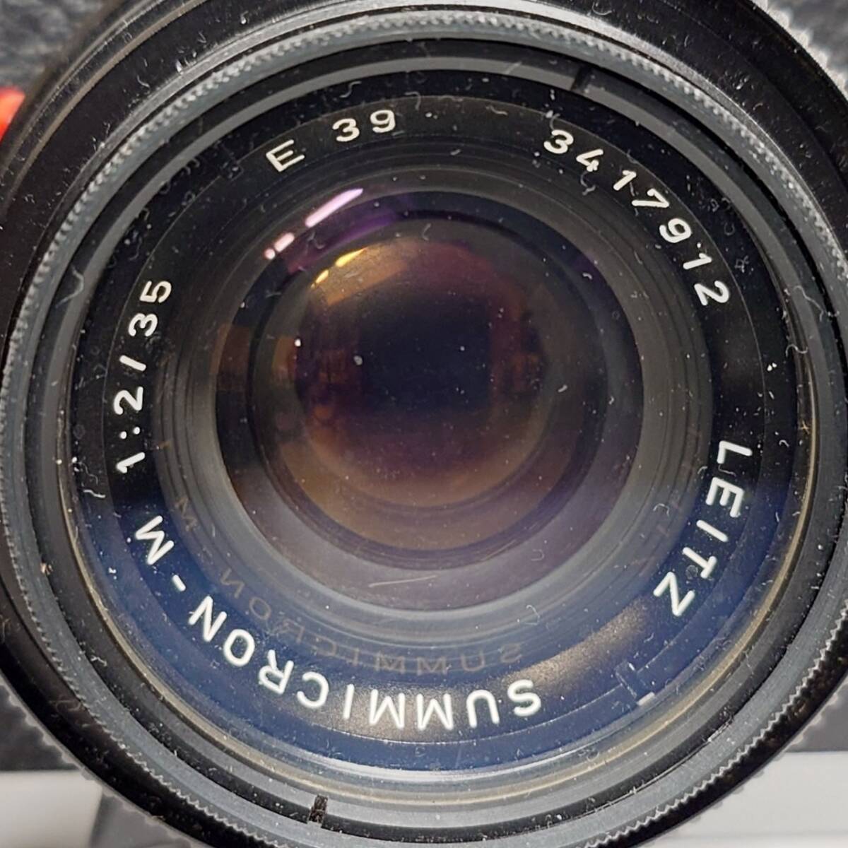 1円~【美品】ライカ LEICA M6 LEITZ SUMMICRON-M 1:2/35 E39 レンジファインダーカメラ 単焦点レンズ レンズフィルター付き G152557_画像9