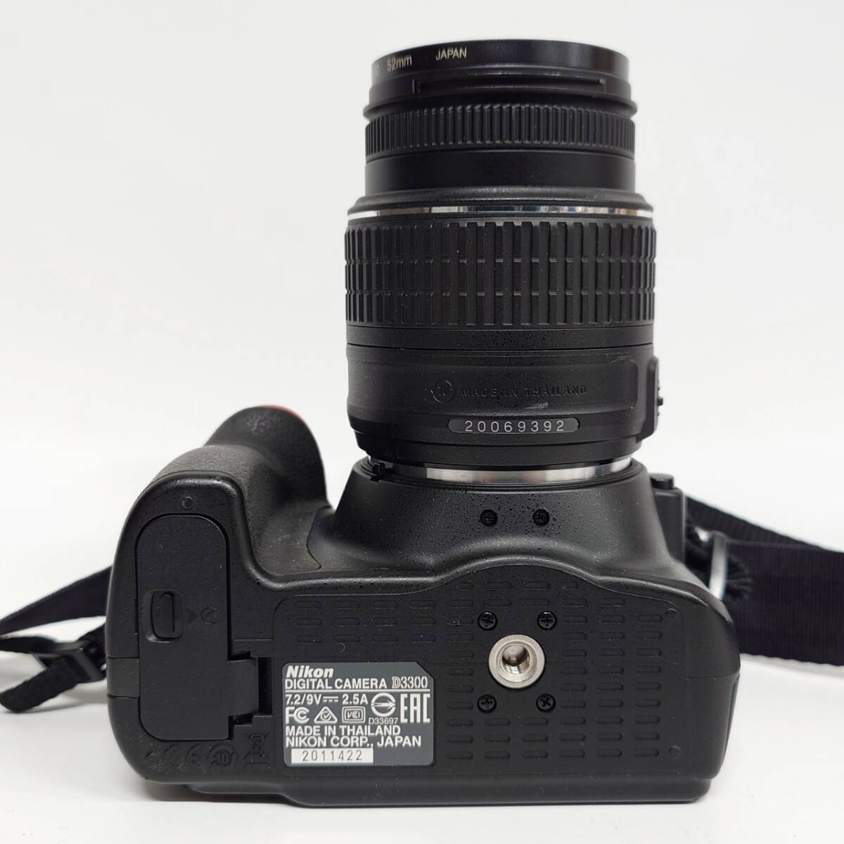 1円~【通電確認済】ニコン Nikon D3300 AF-S DX NIKKOR 18-55mm 1:3.5-5.6G VR Ⅱ デジタル一眼レフカメラ レンズ 付属品あり YT_画像8