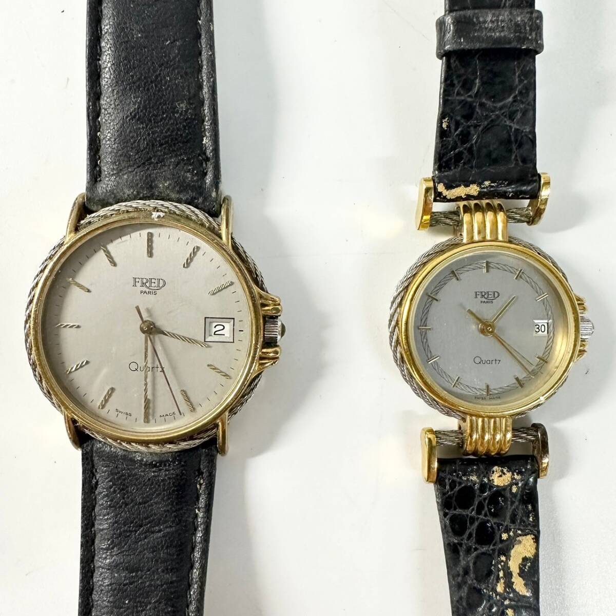 1円~【7点】腕時計 まとめ売り MOVADO ELGIN ORIENT FRED RAYMOND WEIL 自動巻き クォーツ 箱付き YT_画像3