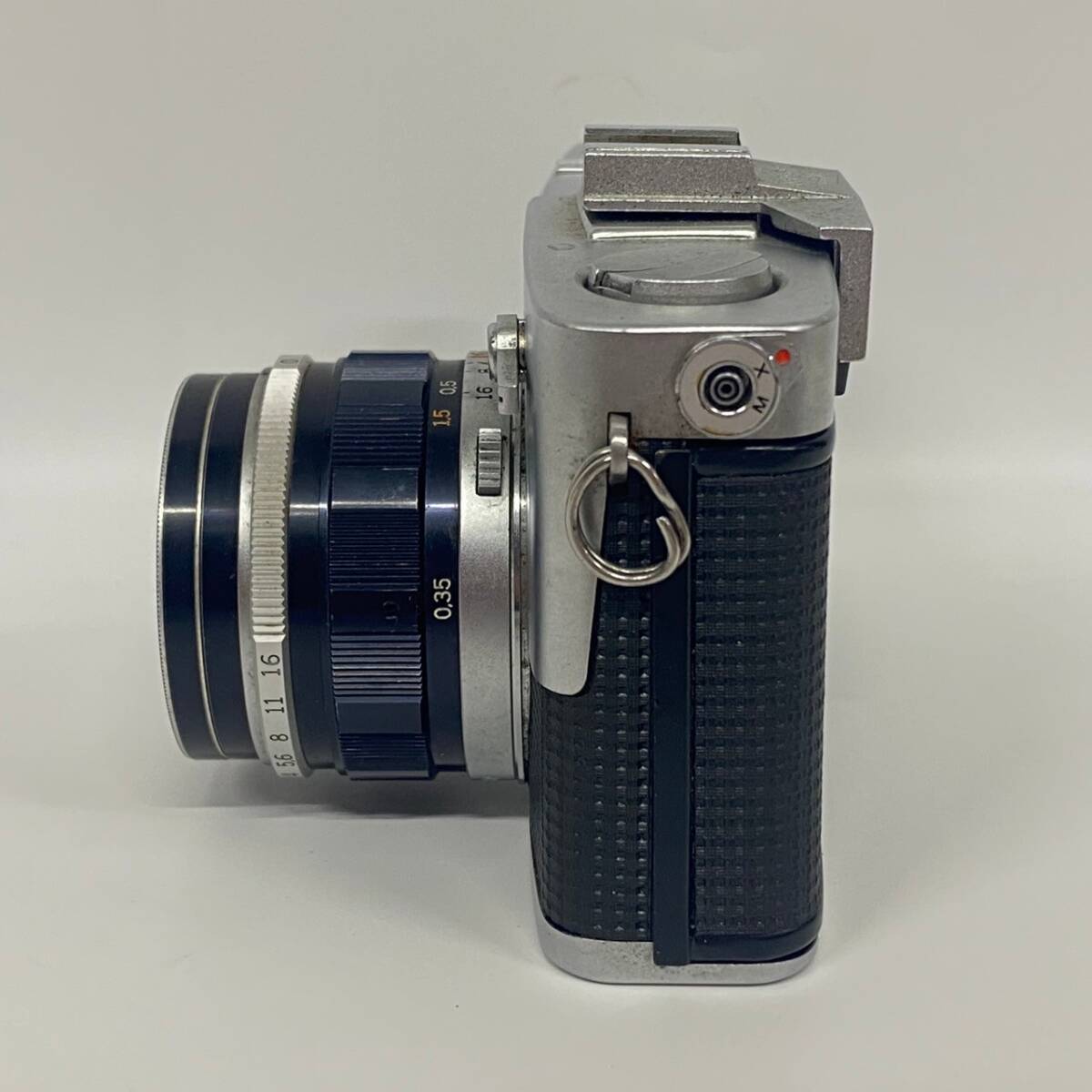 1円~【動作未確認】オリンパス OLYMPUS ペン PEN-F F.Zuiko Auto-S 1:1.8 f=38mm 一眼レフ フィルムカメラ 単焦点レンズ 付属品有 G152759_画像4