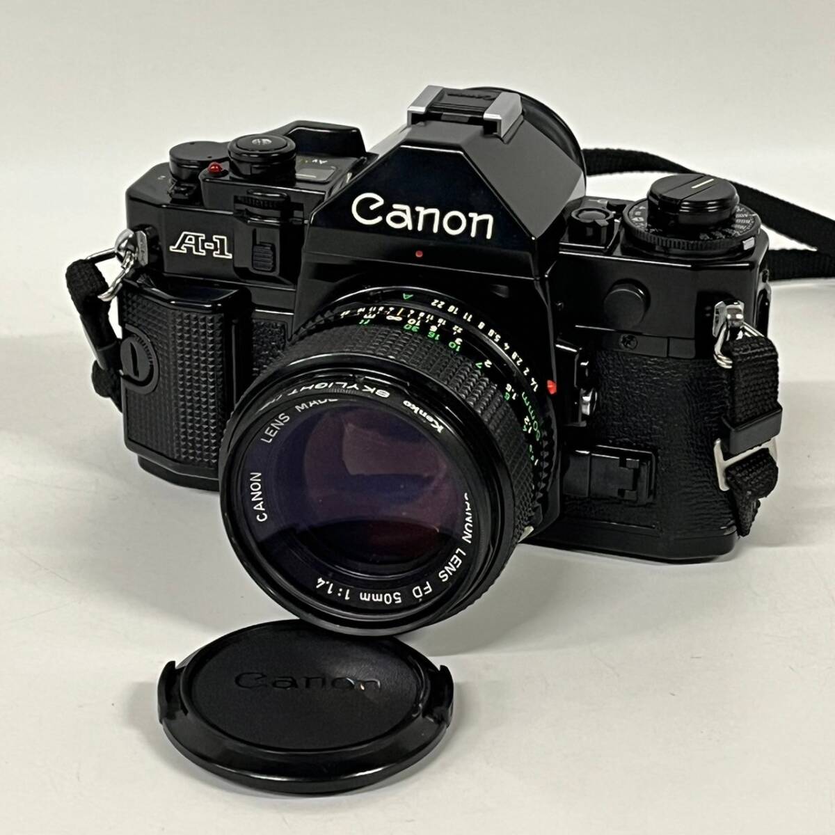 1円~【動作未確認】キャノン Canon A-1 LENS FD 50mm 1:1.4 一眼レフ 