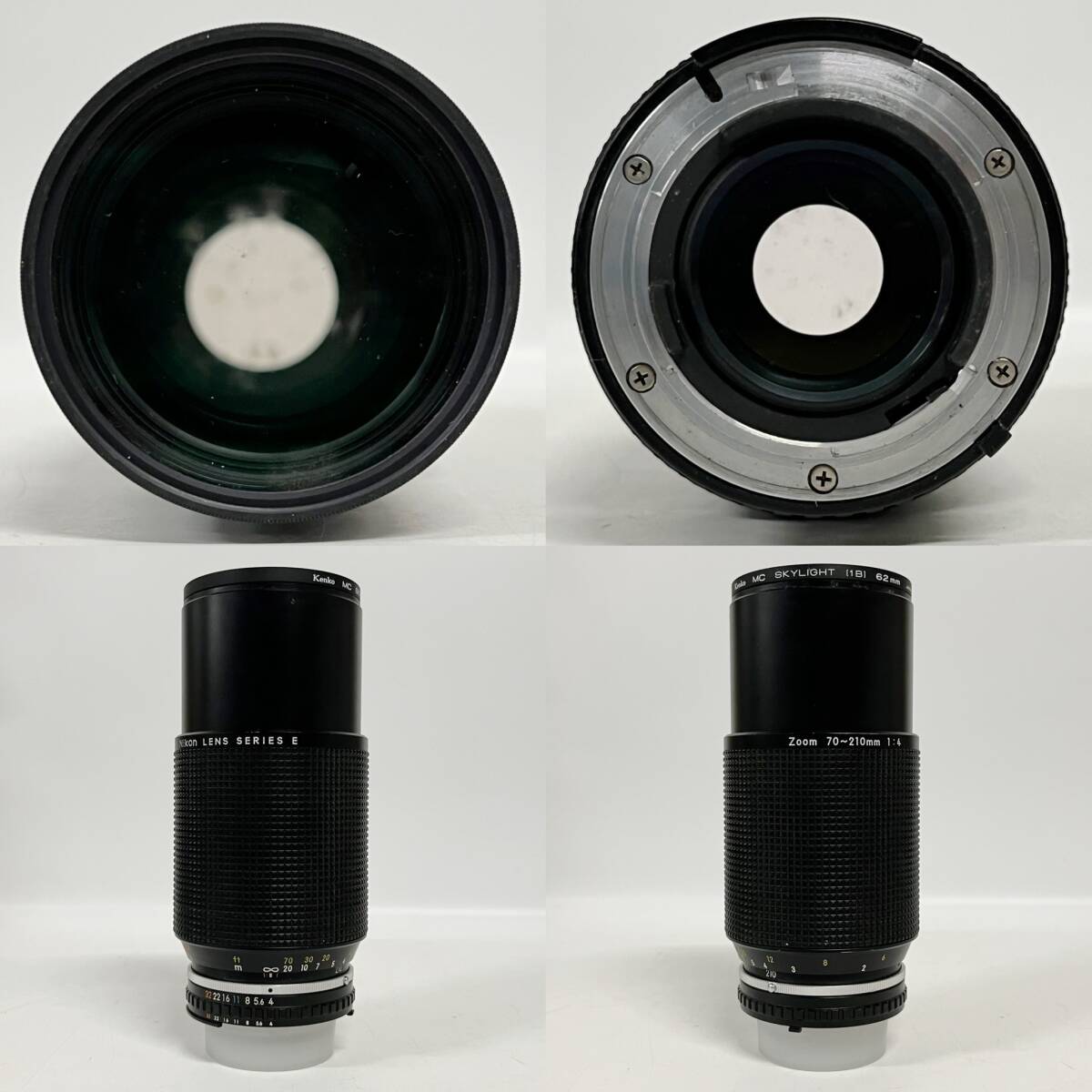 1円~【動作未確認】ニコン Nikon F3 LENS SERIES E Zoom 70-210mm 1:4 AF NIKKOR 35-135mm 1:3.5-4.5 SUN 35-70mm 1:3.5-4.5 G142756_画像7