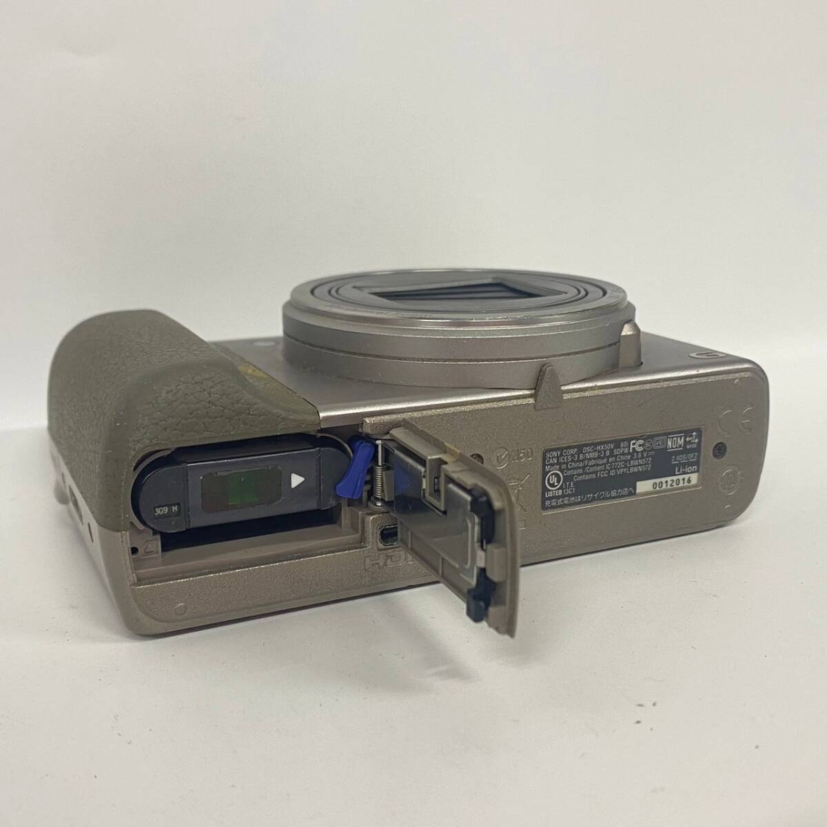 1円~【通電確認済】ソニー SONY Cyber-shot DSC-HX50V Lens G 30× Optical Zoom 3.5-6.3/4.3-129 コンパクトデジタルカメラ G180126_画像8
