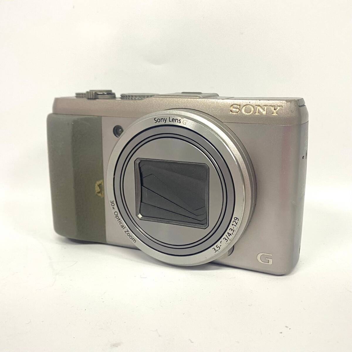 1円~【通電確認済】ソニー SONY Cyber-shot DSC-HX50V Lens G 30× Optical Zoom 3.5-6.3/4.3-129 コンパクトデジタルカメラ G180126_画像1