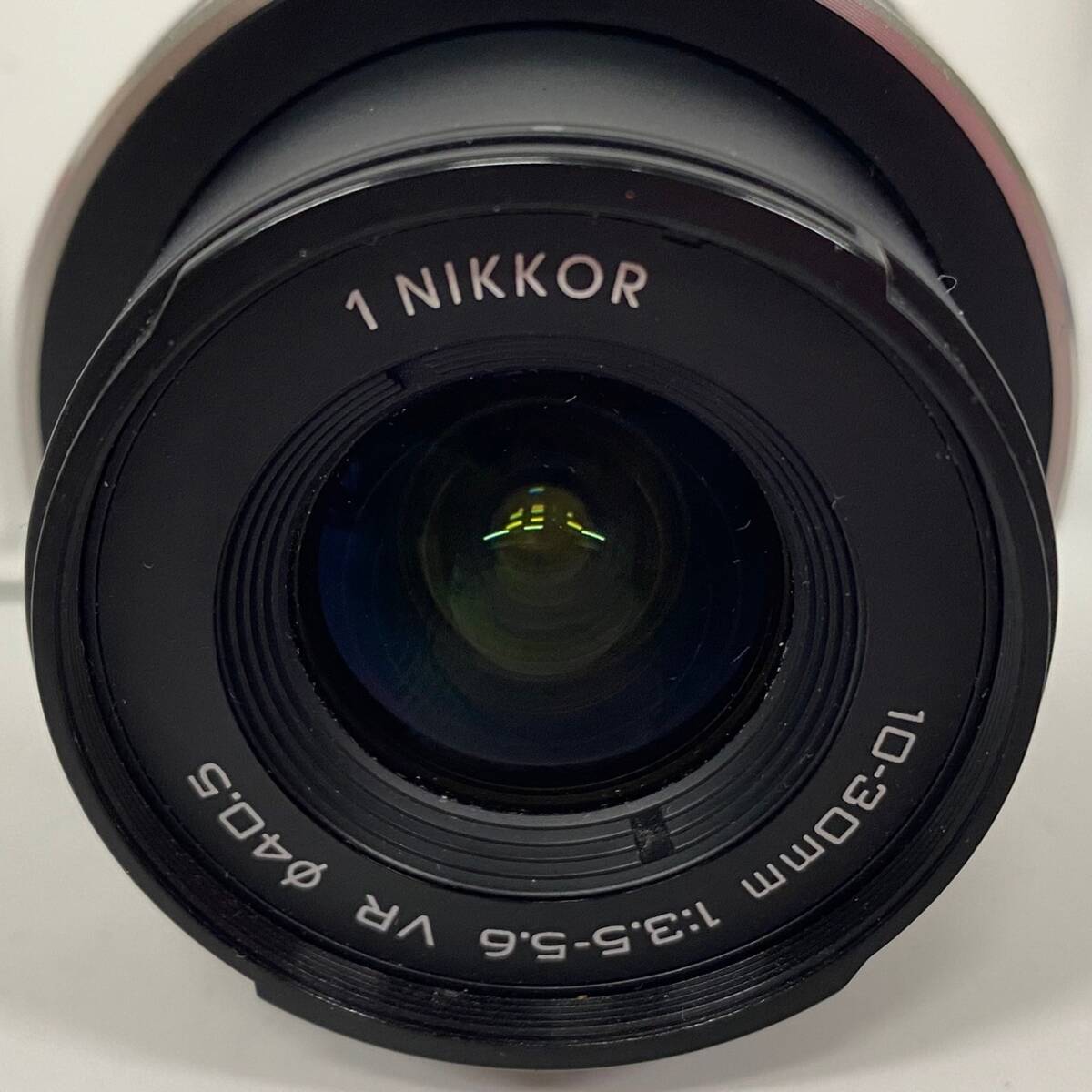 1円~【通電確認済】ニコン Nikon 1 V1 NIKKOR 10-30mm 1:3.5-5.6 VR ミラーレス一眼カメラ レンズ 付属品あり G115407_画像4