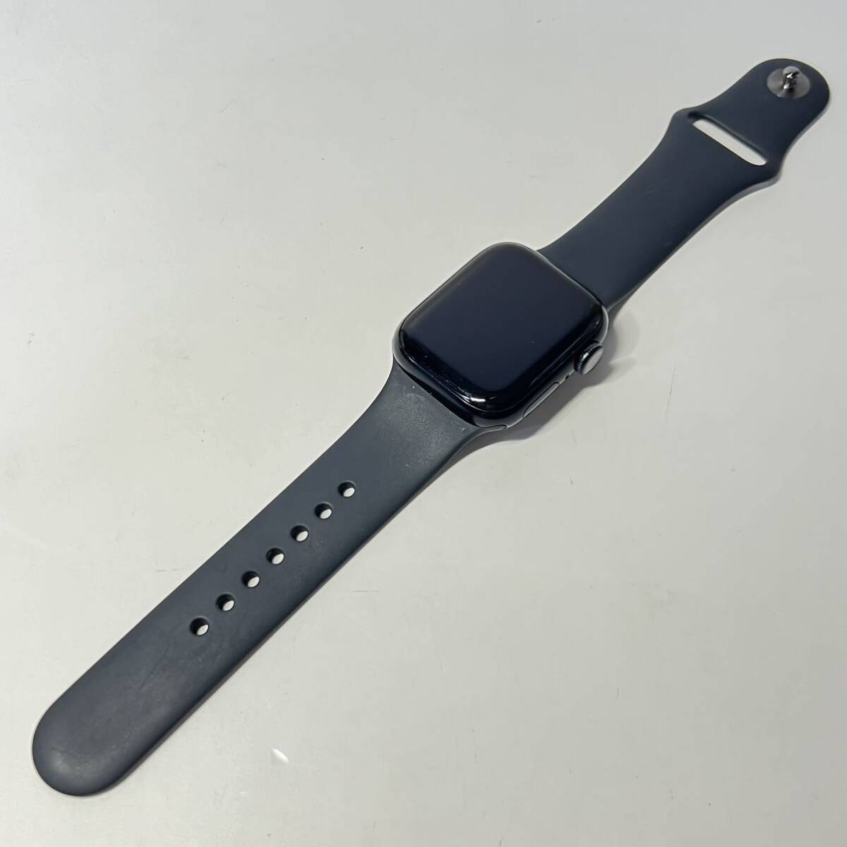 1 иен ~[ первый период . завершено ] Apple Apple Watch Series 8 GPS модель 41mm MNP53J/A A2770 aluminium кейс midnight спорт частота GK