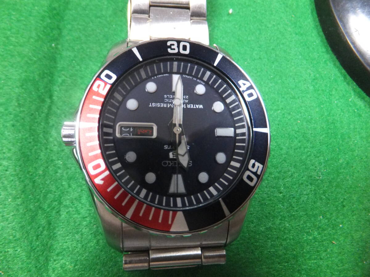 SEIKO ５　SPORTS(スポーツ) 7S36-03C0 中古_画像1