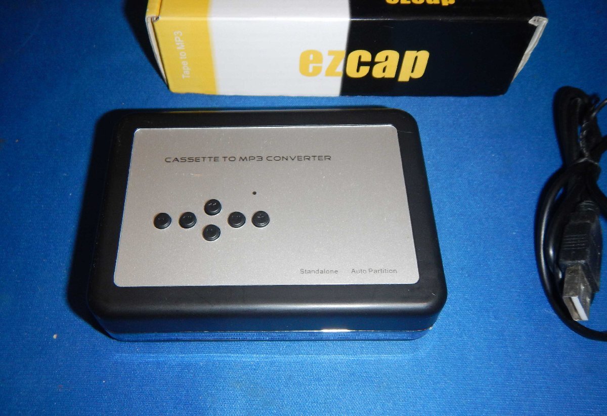 ☆カセットテープ TO MP3コンバーター☆ezcap☆カセットテープMP3変換プレーヤー☆の画像2