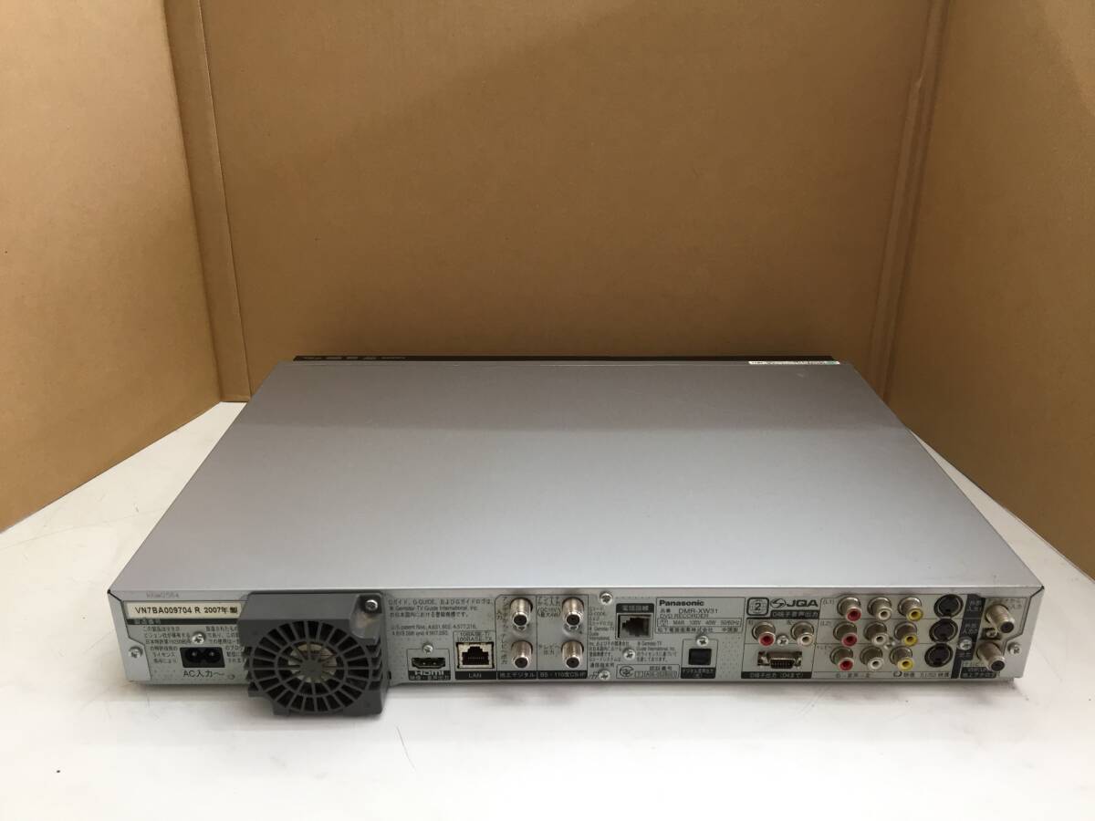 □パナソニック DVD/ HDDレコーダー DMR-XW31 2番組同時録画 □パナソニック DVD/ HDDレコーダー DMR-XW31 2番組同時録画