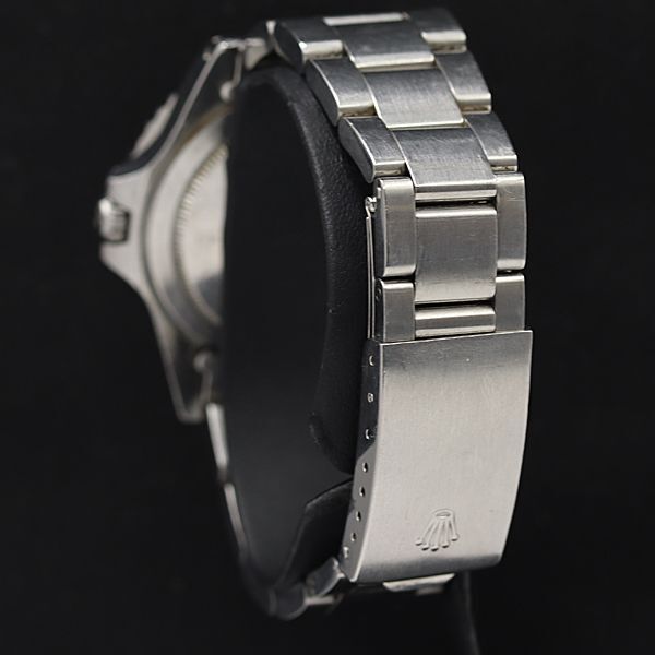 1円 稼働 ロレックス GMTマスター 16750 8656155 ペプシベゼル AT/自動巻 黒文字盤 メンズ腕時計 OGH ABC0004521 3MGTの画像3