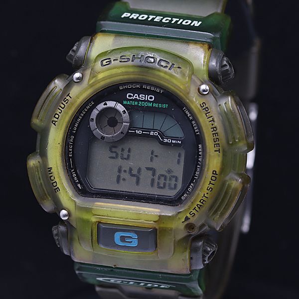 1円 稼働 カシオ Gショック G-LIDE デジタル文字盤 DW-9000 QZ メンズ腕時計 JNM 3239000 3NBG1_画像1