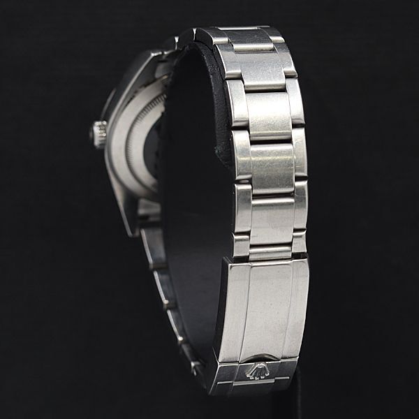 1円 稼働 良品 ロレックス エクスプローラー1 214270 K8721429 ブラック文字盤 AT/自動巻 メンズ腕時計 NSY 0004070 3BKTの画像3