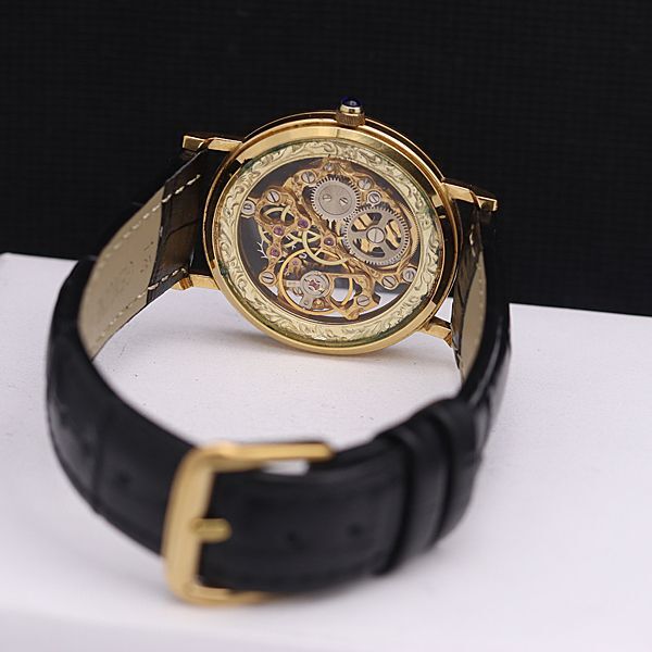 1円 稼働 良品 ウォルサム スケルトン文字盤 手巻 メンズ腕時計 NSY 0057200 3RKT_画像4