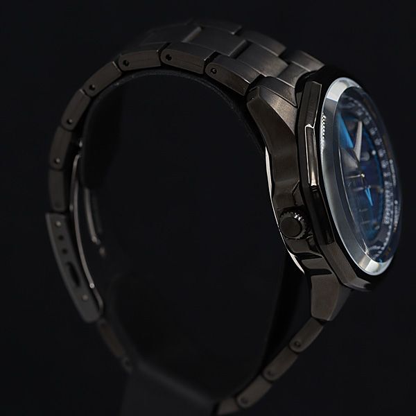 1 иен гарантия / с ящиком работа прекрасный товар Seiko Wired VK67-K090 QZ синий циферблат Date smoseko хронограф koma 1 есть мужские наручные часы OGI 2213000 3PRY