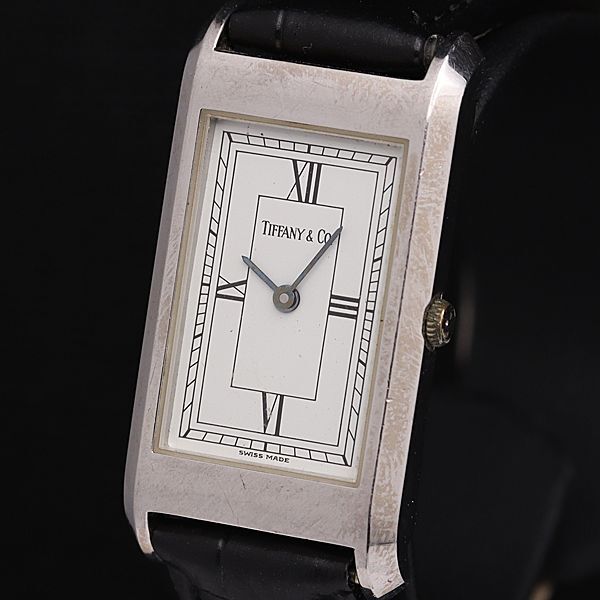 1円 ティファニー QZ 23122 白文字盤 レディース腕時計 TCY 2000000 3NBG2の画像1