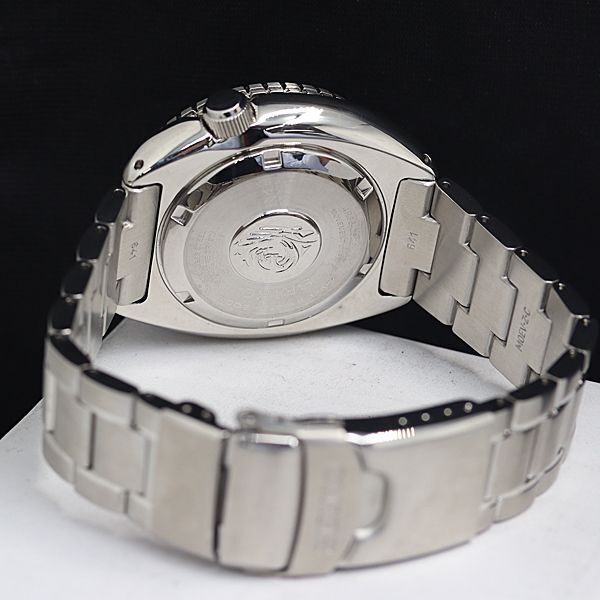 1円 稼動 未使用品 セイコー プロスペックス ダイバーズ200ｍ 4R36-06Z0 AT/自動巻 黒文字盤 メンズ腕時計 6526300 3SGT_画像4